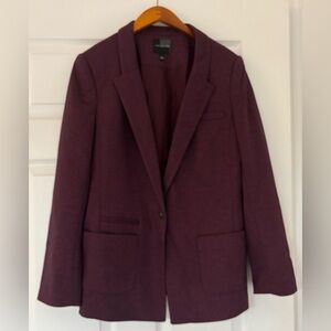 The Limited Deep Purple Women's Blazer